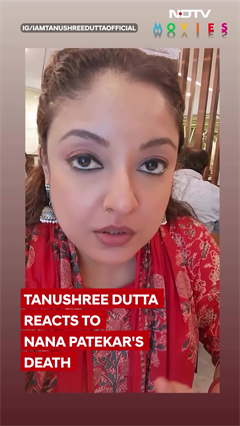Nana Patekar Death | Tanushree Dutta On Nana Patekar's Death: "I'll Give My Reaction Once..."