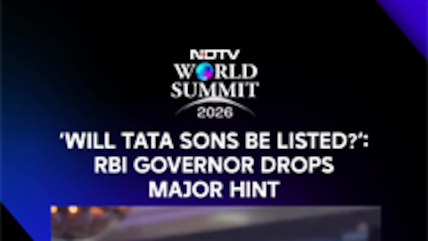RBI Governor Sanjay Malhotra Drops Big Hint On Tata Sons Listing Row At NDTV World Summit