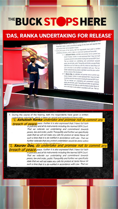 CJP Protest | 'Das, Ranka Undertaking For Release' | The Buck Stops Here