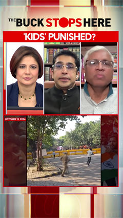 CJP Protest | Sanju Verma Vs Ashutosh on 'Kids' Punished