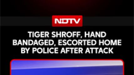 Tiger Shroff Attacked | Tiger Shroff, Hand Bandaged, Escorted Home By Police After Attack