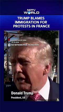 Trump Blames Immigration For Protests In France