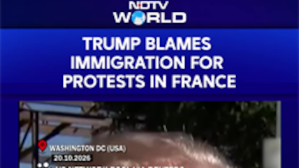 Trump Blames Immigration For Protests In France