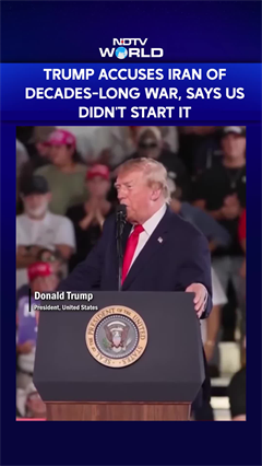 &ldquo;America Did Not Start The War&rdquo;: Trump Accuses Iran Of Waging Decades-Long War Against US