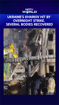 Russia Strikes Kharkiv: Bodies Pulled From Rubble After Deadly Missile Strike On Kharkiv