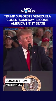 "51st State?" Trump Floats Venezuela Idea As Massive Oil Shipment Reaches Texas