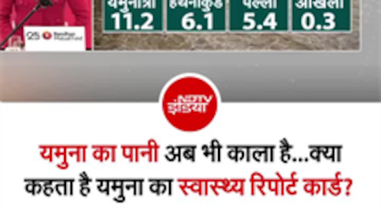 यमुना नदी की 'तबीयत' आखिर कैसी है? क्या कहता है यमुना का स्वास्थ्य रिपोर्ट कार्ड