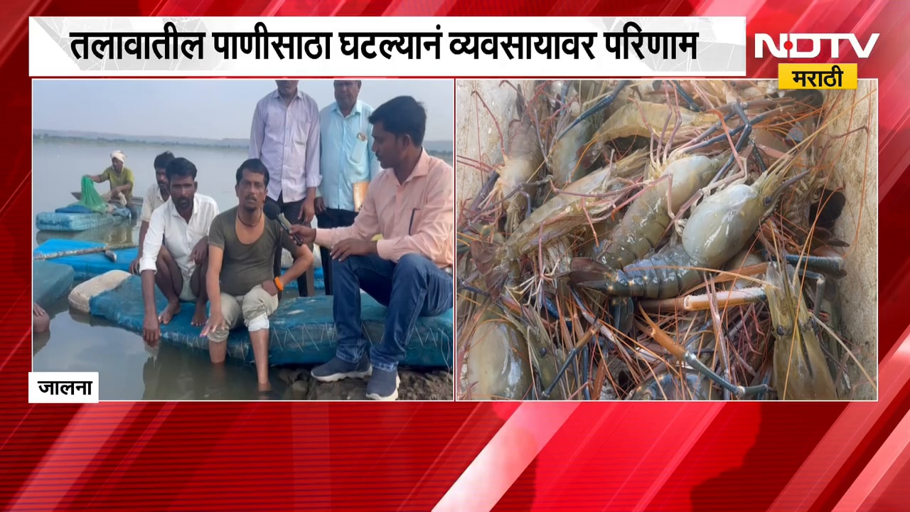Jalna | कल्याण गिरिजा प्रकल्पातील पाणीसाठा वेगानं कमी, पाणीसाठा घटल्यानं 200 मच्छिमार कुटुंब संकटात