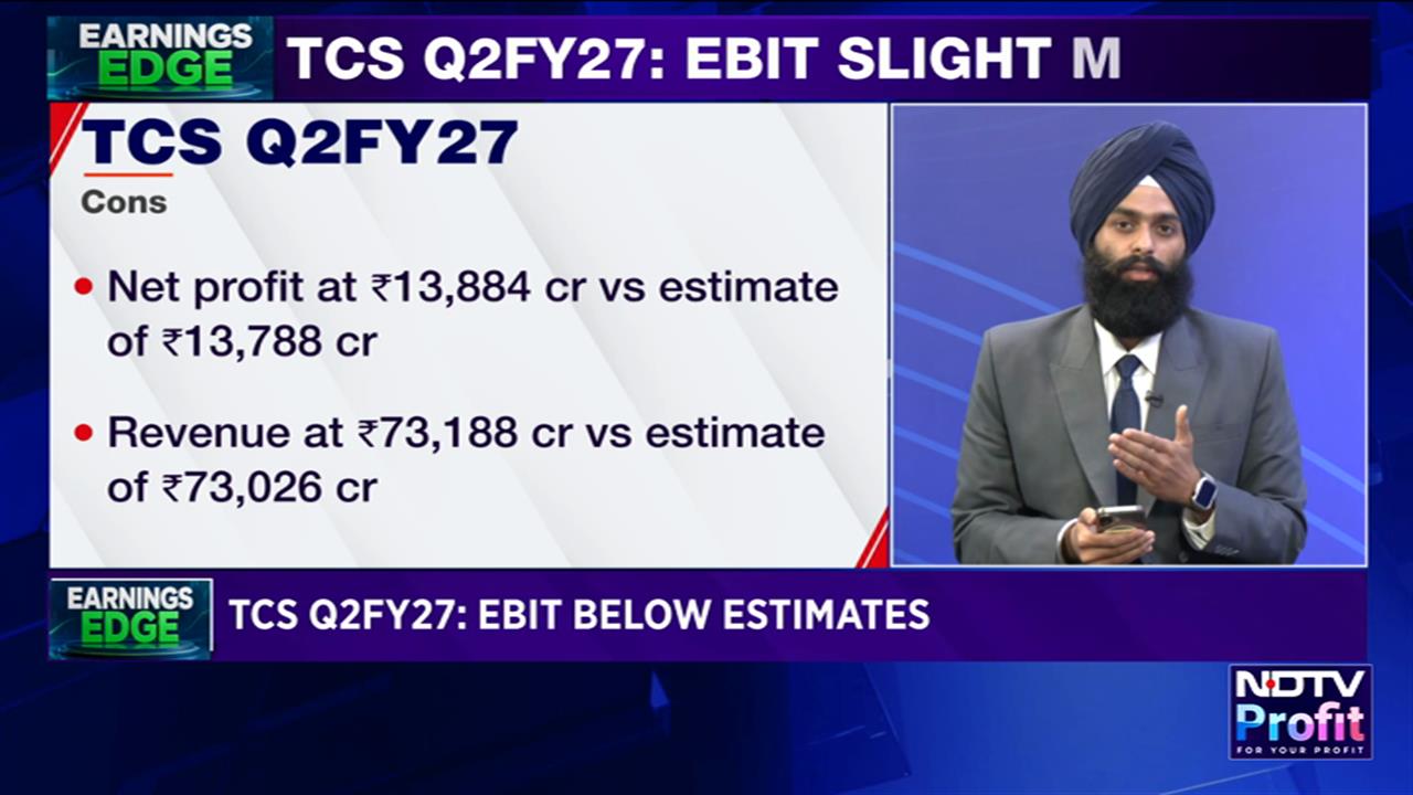 TCS Q2 Net Profit jumps 15%, AI Contributes 10% To Topline