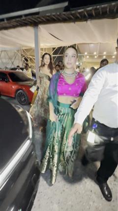 Krishna Shroff Attends Mr Faisu&rsquo;s Wedding Reception In Style