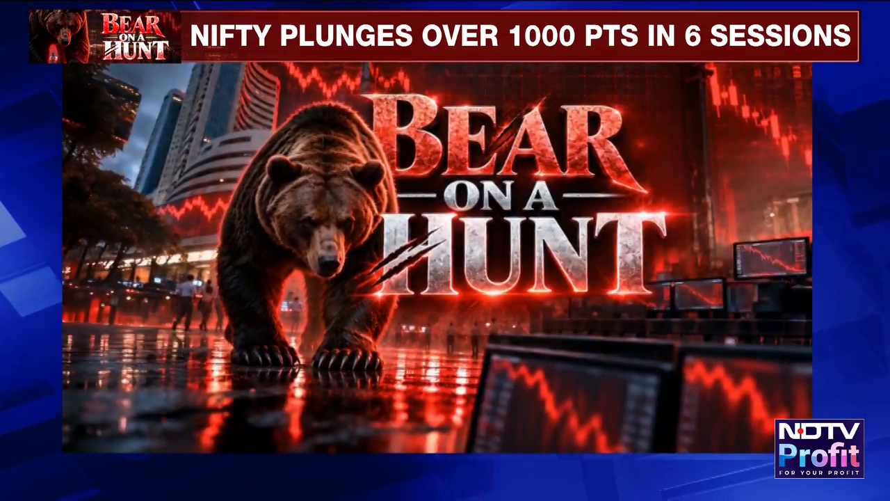 Nifty 50 Slips Below 22,400, Heads For 8th Straight Weekly Loss