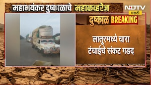 Latur Drought | लातूरमध्ये चारा टंचाईचे संकट गडद, डिसेंबरपर्यतच चारा पुरण्याची शक्यता | NDTV
