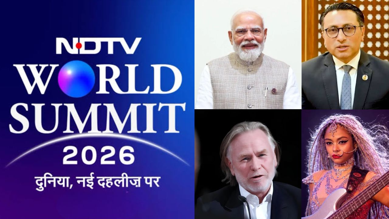 NDTV World Summit 2026: AI से कूटनीति पर चर्चा तक, एक मंच पर होंगे दुनिया के दिग्गज