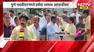 Solapur Sharad Pawar | पुण्यात हर्षदा जाधव-देशमुख आघाडीवर, सोलापुरात शरद पवार गटाचा जल्लोष