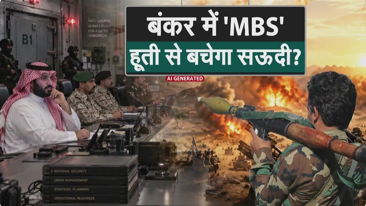 सऊदी अरब पर कैसे भारी पड़े हूती, रियाद पर दागीं बैलेस्टिक मिसाइल, बंकर में छिपे प्रिंस सलमान
