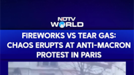 France Protest Erupts Again: Fireworks, Tear Gas & Street Clashes As Anti-Macron Protests Intensify