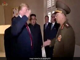 After "Historic Summit", Documentary Shows Trump Saluting North Korean General After "Historic Summit", Documentary Shows Trump Saluting North Korean General