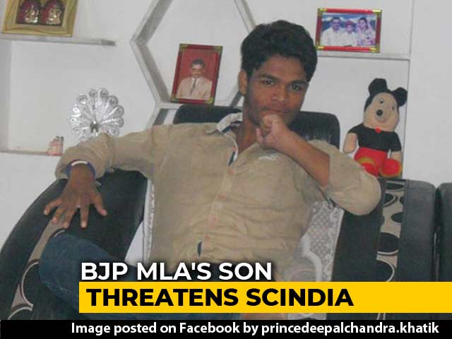 "I Will Shoot You": BJP Lawmaker's Son Threatens Jyotiraditya Scindia