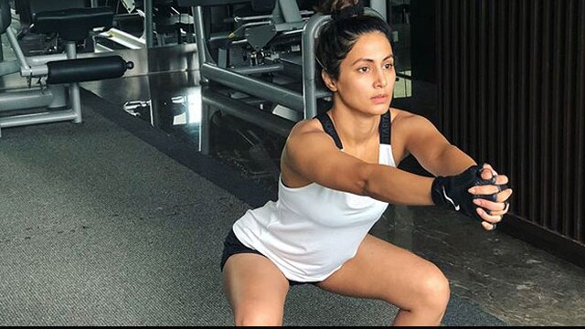 Hina Khan is here to give us some fitness inspiration yet again!