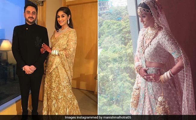 A Tour Of Celeb Bride Poorna Patel's Manish Malhotra Wedding Wardrobe