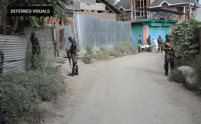 Massive Search Operation Underway In Jammu And Kashmir's Pulwama