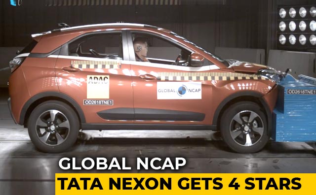 Tata Nexon Gets Four Stars From Global NCAP