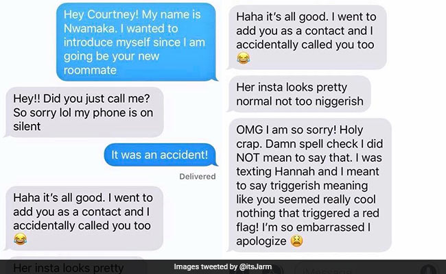 She Was Eager To Meet Her College Roommate Until The Racist Text Arrived