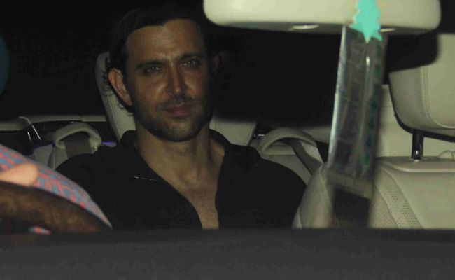 Hrithik Roshan Celebrates Eid With Sussanne's Father Sanjay Khan And His Guests
