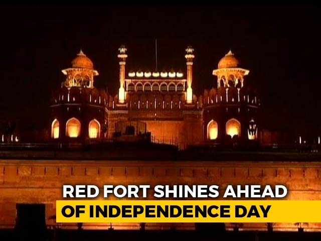 Ahead Of Independence Day, 2500 Lamps To Light Up Red Fort After Sunset