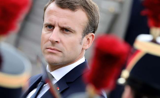 "Call Me Mr President": Macron Schools Teen Who Called Him "Manu". Watch