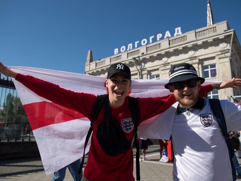 World Cup 2018: Low Turnout But Warm Welcome For England In Volgograd