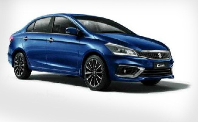 मारुति सुजुकी इंडिया की सिडान कार 2018 Ciaz फेसलिफ्ट भारत में लॉन्च मारुति सुजुकी इंडिया की सिडान कार 2018 Ciaz फेसलिफ्ट भारत में लॉन्च