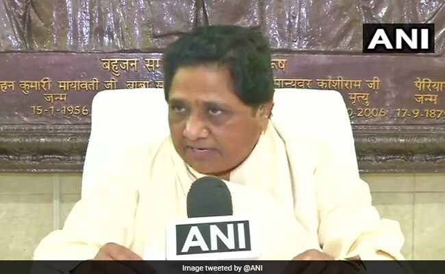 एससी/एसटी एक्ट का विरोध करने वालों से बीएसपी सहमत नहीं, आरएसएस-बीजेपी कर रही है घिनौनी राजनीति : मायावती