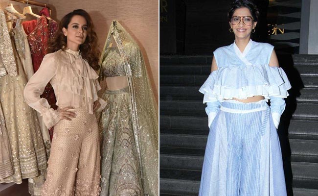 Kangana Ranaut To Sonam Kapoor: 7 Of Bollywood's Most Experimental Fashionistas