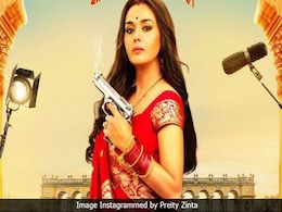 <i>Bhaiaji Superhit</i> New Poster: Preity Zinta Is 'Back With A Bang' <i>Bhaiaji Superhit</i> New Poster: Preity Zinta Is 'Back With A Bang'