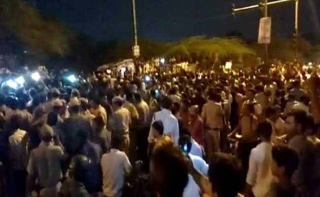 Protest Over Minor's Alleged Rape Turns Violent In Delhi, 10 Cops Injured