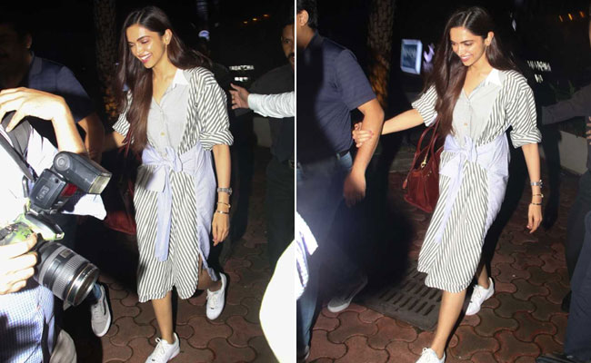Deepika Padukone Makes A Strong Case For Stripes - Again