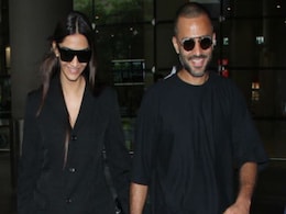 Sonam Kapoor And Anand Ahuja Return After A Month-Long Holiday. See Pics At Airport Sonam Kapoor And Anand Ahuja Return After A Month-Long Holiday. See Pics At Airport
