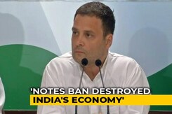 Rahul Gandhi Says Demonetisation "Scam" Aimed To Help Crony Capitalists Rahul Gandhi Says Demonetisation "Scam" Aimed To Help Crony Capitalists