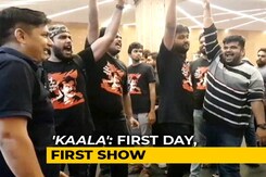 Inside A Chennai Theatre For Rajini's <i>'Kaala'</i> First Day, First Show Inside A Chennai Theatre For Rajini's <i>'Kaala'</i> First Day, First Show