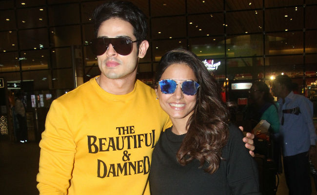 <i>Bigg Boss</i> Pals Hina Khan And Priyank Sharma's Impromptu Airport Reunion In Pics