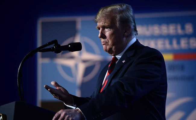 "US Not Treated Fairly But I believe In NATO," Says Trump