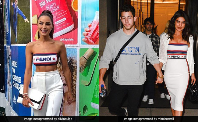 The Day Priyanka Chopra And Nick Jonas' Ex Ended Up Wearing Similar Outfits