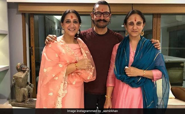 आमिर खान ने तोड़ डाली रक्षा बंधन की प्राचीन परंपरा, कर डाला ऐसा काम...Photo हो रहीं वायरल