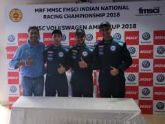 Dhruv Mohite Wins Race 1 Of Volkswagen Ameo Cup Round 3