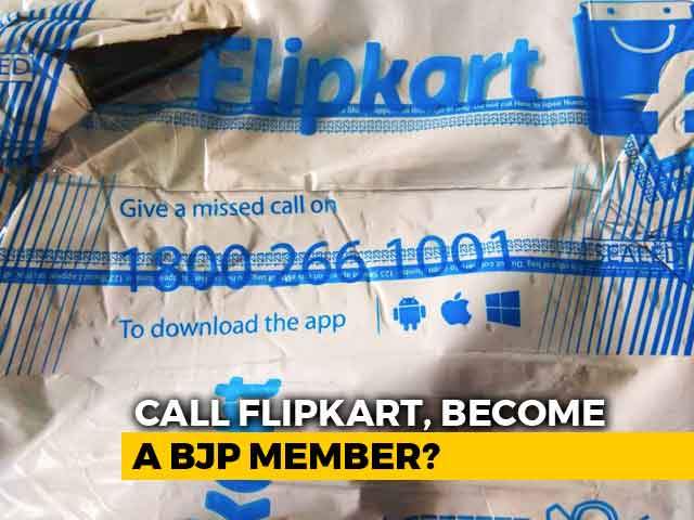 Kolkata Man Dialled Flipkart To Complain About Order, Got SMS To Join BJP