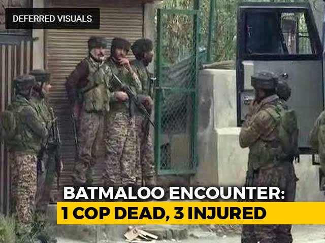 Policeman Killed As Encounter Breaks Out In Srinagar, 3 Injured