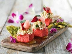 Compressed Melon Sliders