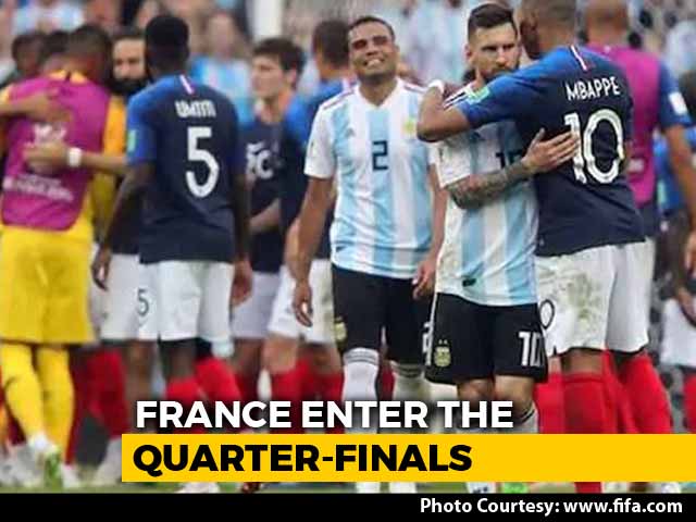 World Cup: Messi's Argentina Out As Mbappe Brace Puts France In Quarters