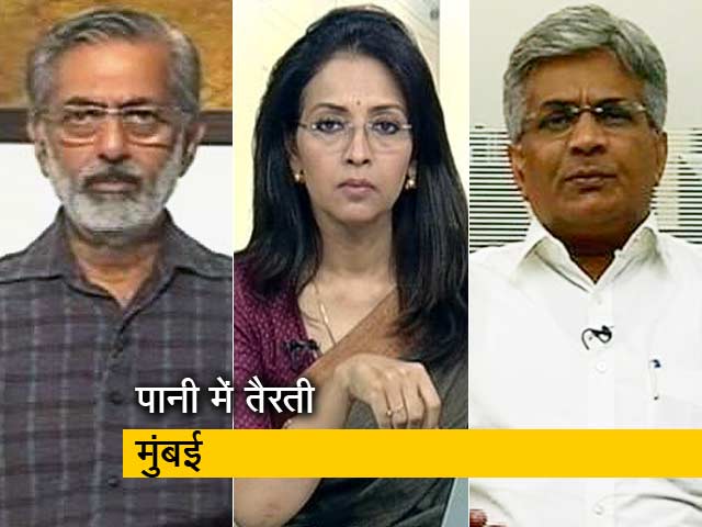 प्राइम टाइम: क्या बारिश में मुंबई ऐसे ही बदहाल रहेगी?